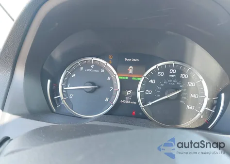 2020 Acura Mdx Standard z USA, uszkodzony, nr VIN 5J8YD4H31LL032666